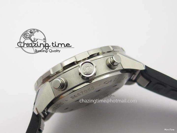 MIROTIME 0731 SportInspired Aquatimer Chrono IW376803 V6F 1:1 Best Edition White Dial On Rubber Strap A 7281